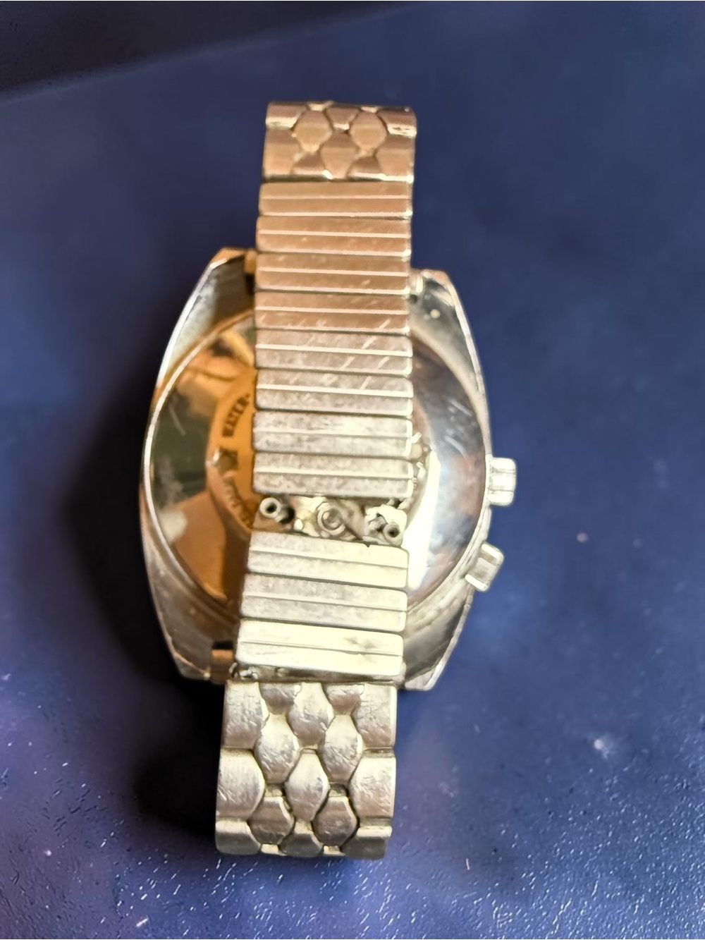 Rare Vintage Sears 16099/12 Swiss Automatic Skin Diver Dual Crown Original Brace - Picture 5 of 7